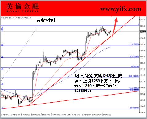 英伦金融-黄金1小时图